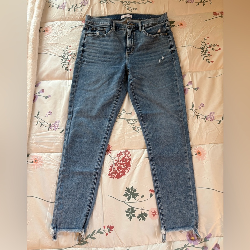 Loft Skinny Cropped Jean
